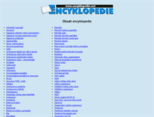 Tablet Screenshot of encyklopedie.net